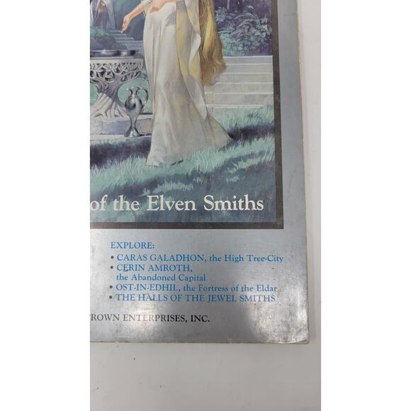 MERP Lorien & the Halls of the Elven Smiths w/Map Middle Earth RPG ICE #3200 - Picture 8 of 12